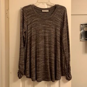 Veronica M. Brown and White Tunic